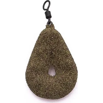 Rybářský háček Zátěž UnderCarp Olovo Grip Očko Obratlík Zelená 90g