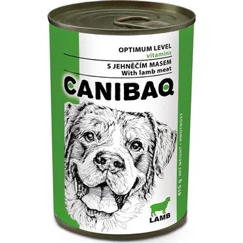 Krmivo pro psa Canibaq Classic konzerva pes jehněčí 415 g