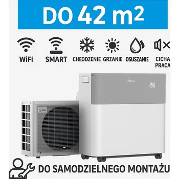 Klimatizace Přenosná klimatizace s tepelným čerpadlem 3,5 kW MIDEA