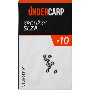 Rybářský háček 10ks - Kroužky Slza UnderCarp Velikost M