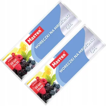 Pytle na odpadky Sáčky do mrazáku 1,5L 100 Ks