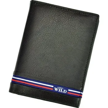 Pánská kožená peněženka Wild N4-GV černá