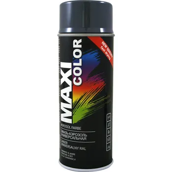 Barva ve spreji Motip Maxi color grafitově šedá RAL7024 400ml