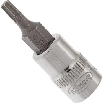 Gola hlavice Vigor V2443N Nástrčná hlavice Torx® T15 1/4"
