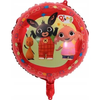 Balónek Fóliový balónek Bing a přátelé, kulatý 18"