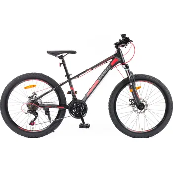 Dětské kolo MTB kolo Olpran Canull XC241 rám 24 palců kolo 24 " červené