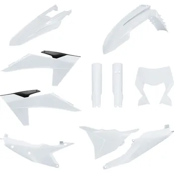 Sada plastů (FULL KIT) KTM EXC/EXC-F/XC-W/XC-WF TBI '24-'25 (bílá) POLISPORT
