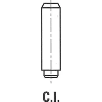 Ventil motoru Vodítko ventilů FRECCIA G11618