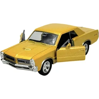 autíčko WELLY OLD TIMER 1965 PONTIAC GTO ZLATÝ 1:34 NOVÝ KOVOVÝ MODEL 42313