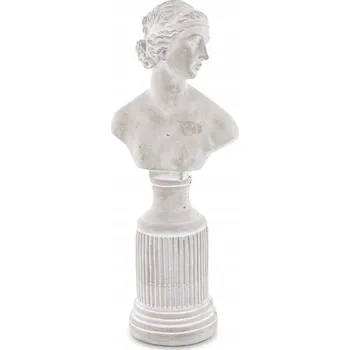 Obraz Figura socha poprsí ženy klasický styl na sloupu soška dekorace