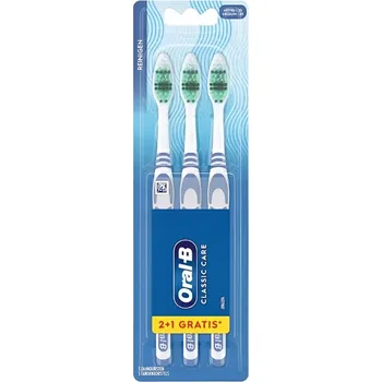 Elektrický zubní kartáček Oral-B Zubní kartáčky Classic Care střední, 3 ks DE