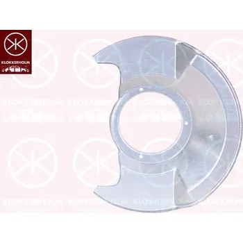 Brzdový kotouč Ochranný plech proti rozstřikování, brzdový kotouč KLOKKERHOLM 2938370