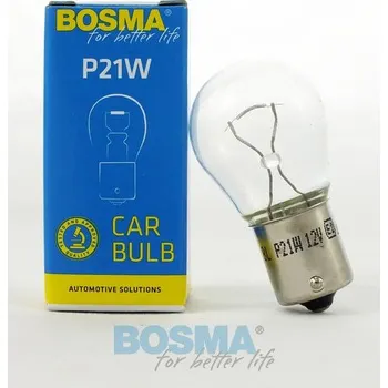 Autožárovka Bosma 0447S Žárovka 24V 21W P21W BA15s 25x47mm