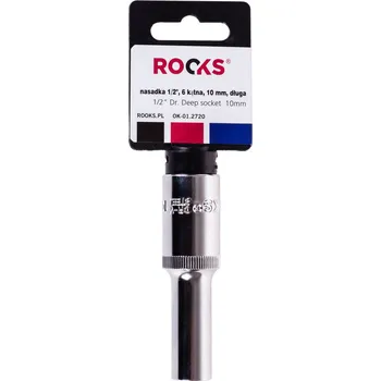 Gola hlavice Rooks Nástrčná hlavice, šestihran 10mm, dlouhá OK-01.2720