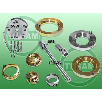 Autodílna Tesam S0000318 Přípravek na výměnu náboje kola pro VW, Seat, Škoda VW T5 T6 - ABS stahovák náboje/ložisek