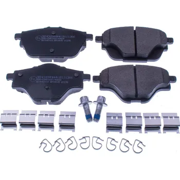 Brzdová destička Sada brzdových destiček, kotoučová brzda DENCKERMANN B111366