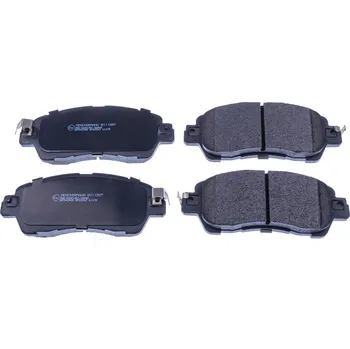 Brzdový systém Sada brzdových destiček, kotoučová brzda DENCKERMANN B111587