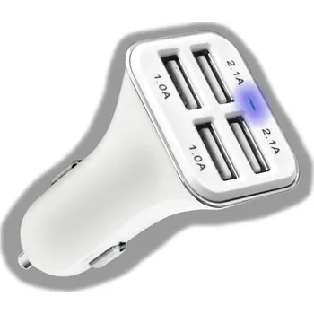 Autolékárnička Car Commerce 42613 Nabíječka 12/24V-4xUSB-4,2A-QUATTRO