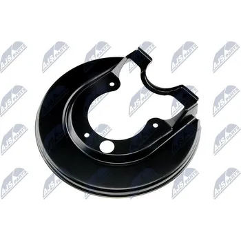 Brzdový kotouč Ochranný plech proti rozstřikování, brzdový kotouč NTY HTO-VW-043