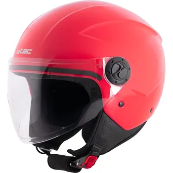 Helma na motorku W-tec Otevřená přilba Bareiro Amaranto (Velikost: S (55-56))