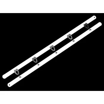 Korzetové zapínání šíře 12 mm délka 30; 35 cm Varianta: 2 (35 cm) bílá, Balení: 1 pár