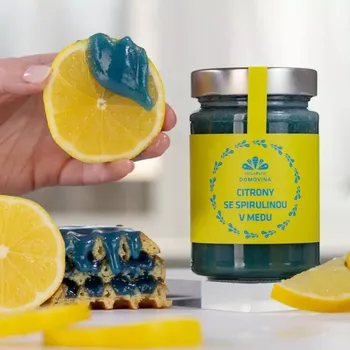 Včelařství Domovina Citron se spirulinou v medu 400g