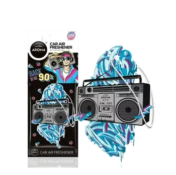 Vůně do auta Aroma Car Back to 70‘s & 90‘s - Boom box závěsná vůně