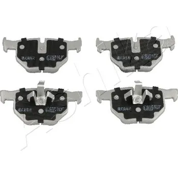 Brzdová destička Sada brzdových destiček, kotoučová brzda ASHIKA 51-00-0108