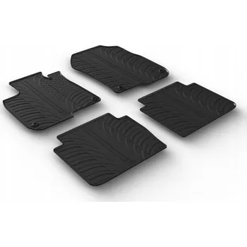 autokoberec Gumové autokoberce Gledring 4 ks