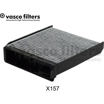 Ventilátor topení a klimatizace Filtr, vzduch v interiéru VASCO X157