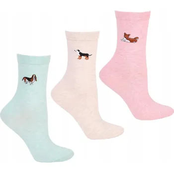 Pánské ponožky Dámské vysoké ponožky MORAJ Ponožky 3 páry 38-41