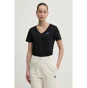 Pánské tričko Bavlněné tričko Hugo Blue Classic V_B 50513667 černá 99X, vel. S