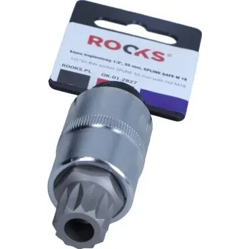 Gola hlavice Rooks Nástrčná hlavice 55mm, tisícihran safe M18 OK-01.2827