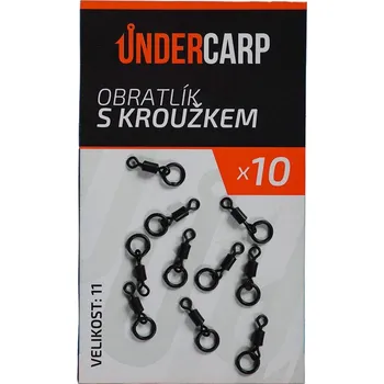 10ks - Obratlík UnderCarp s kroužkem Velikost 11