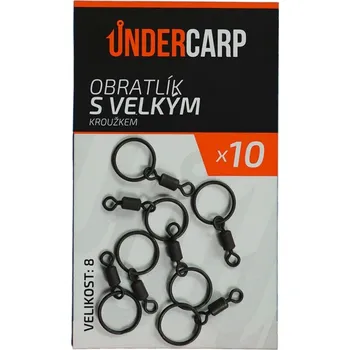 10ks - Obratlík s velkým kroužkem UnderCarp Velikost 8