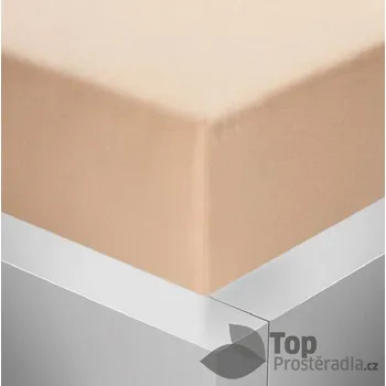 Prostěradlo Jersey prostěradlo 90x200 Premium - Světle lososová