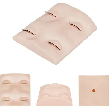 Make-up figurína na řasy praxe řasy make-up praxe 4 očí