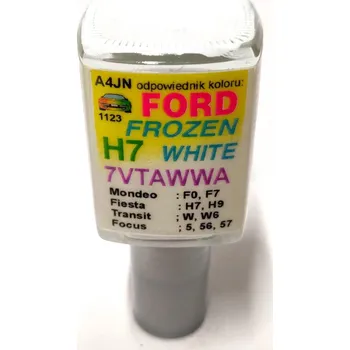 ARASYSTEM Lakovací tužka 7VTAWWA - H7 Frozen white Ford (2006-2022) 10 ml
