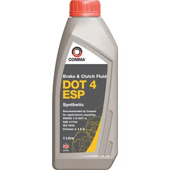 Nemrznoucí směs do chladiče Comma Brake Fluid DOT 4 ESP 1L