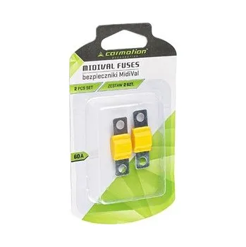 Autopojistky Carmotion 63625 Pojistky MIDIVAL, 60A, 2 ks