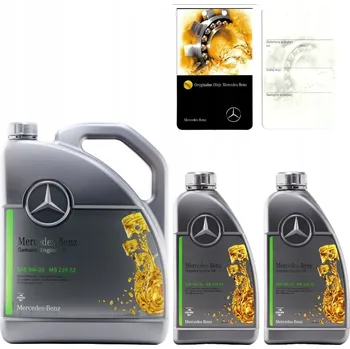 Motorový olej Olej 5W30 7L Mercedes MB 229.52 5W-30 Mercedes OE