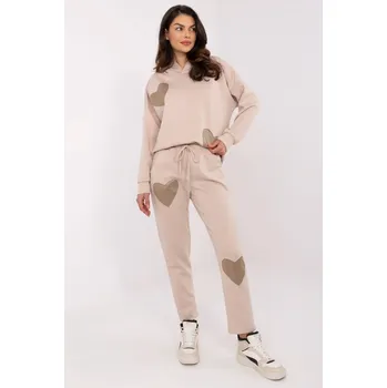 ITALY MODA Komplet-MI-KMPL-M61431.68P Barva: Béžová, Velikost: UNI