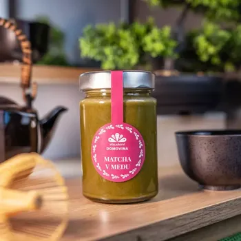 Včelařství Domovina Matcha v medu 380g
