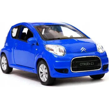 autíčko Citroen C1 1:34 - 39 WELLY modrý