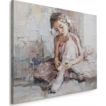Obraz Obraz na zeď Malá BALERÍNA Balet Malířství 60x60