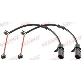 Brzdová destička Výstražný kontakt, opotřebení obložení QUICK BRAKE WS 0394 A