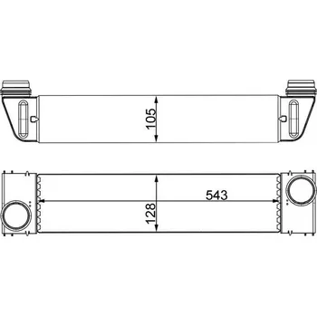 Chladič motoru Chladič turba MAHLE CI 193 000S