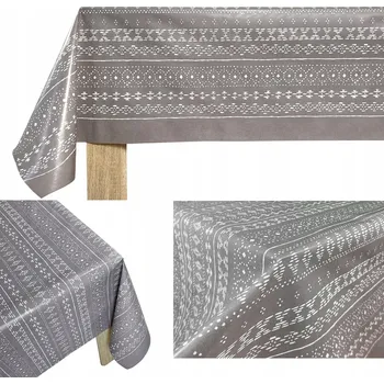 ubrus Ubrus Odolný Skvrnám Ozdobný Hrubý Hladký Voskované Plátno na Stůl Lavici Rozměr 140x160