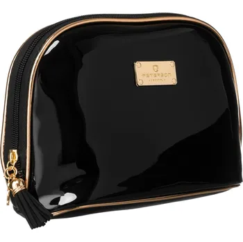 Kosmetická taška Kosmetická taštička Peterson Kosmetyczka Damska zlatá