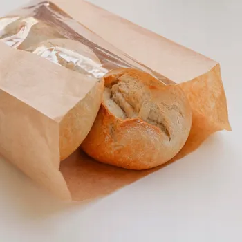 Obraz Sáčky na pečivo s okénkem 24x11x6cm 100 Ks